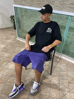 BERMUDA CARGO VELUDO MKS - MKS