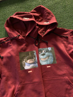 CONJUNTO MOLETOM DE CASAL '' BOO E SULLIVAN '' MONSTROS S.A
