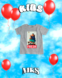 CAMISETA INFANTIL - FRESH PRINCE WILL SMITH