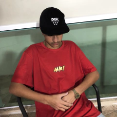 CAMISETA MKS MINI LOGO '' GOLD “