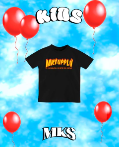 CAMISETA INFANTIL - MKSUPPLY TRSHR FLAME TRADICIONAL