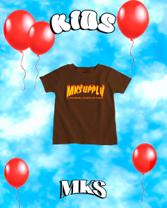 CAMISETA INFANTIL - MKSUPPLY TRSHR FLAME TRADICIONAL - loja online