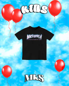 CAMISETA INFANTIL - MKSUPPLY TRSHR FLAME WHITE