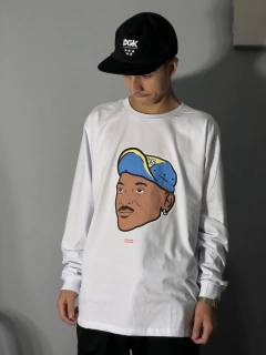 CAMISETA MANGA LONGA WILL SMITH '' FRESH PRINCE '' BIG FACE - comprar online
