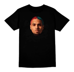 CAMISETA COMUM BREEZY CHRIS BROWN BIG FACE