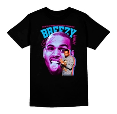 CAMISETA COMUM BREEZY CHRIS BROWN PURPLE