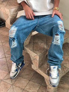 CALÇA JEANS DESTROYED MKS na internet
