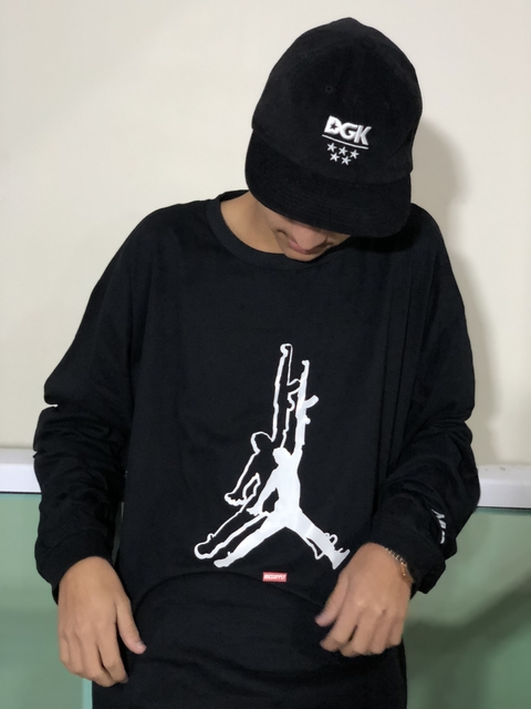 CAMISETA MANGA LONGA JUMPMAN AK 2.0