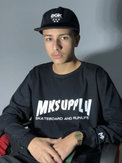 CAMISETA MANGA LONGA MKSUPPLY ''RUNLIFE'' - comprar online