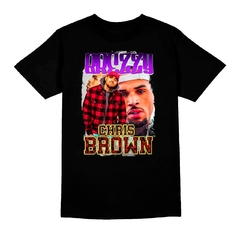 CAMISETA COMUM BREEZY CHRIS BROWN RED GRFT