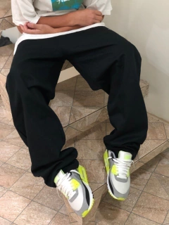 CALÇA MKS DE SARJA CORTE RETO