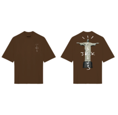 CAMISETA PREMIUM TRAVIS SCOTT CACTUS JACK X RJ CRISTO - comprar online