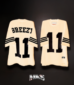 Imagem do CAMISETA PREMIUM MKS - CHRIS BROWN MODELO BREEZY 11 ESTAMPA FRENTE E COSTAS