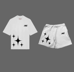 Imagem do CONJUNTO CAMISETA E SHORTS MKS STARS SILVER