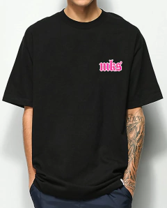 CAMISETA MKS MINI LETREIRO PINK CONTORNO na internet