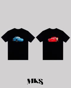 Imagem do CONJUNTO CAMISETA DE CASAL CARROS '' MCQUEEN E SALLY “