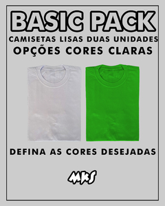 BASIC PACK CORES CLARAS DUAS UNIDADES