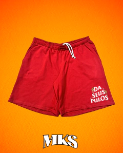 SHORTS MOLETOM MKS '' DA SEUS PULOS '' - EDIÇÃO ESPECIAL 7 ANOS - MKS