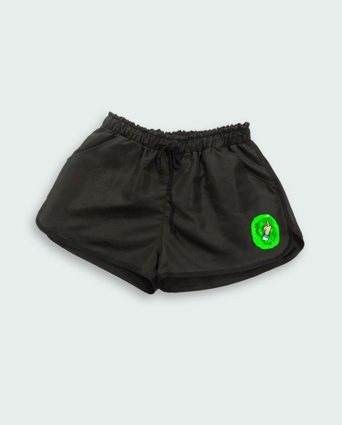 SHORT FEMININO RICK AND MORTY 2