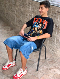 BERMUDA CARGO JEANS MKS REFLETIVO - loja online