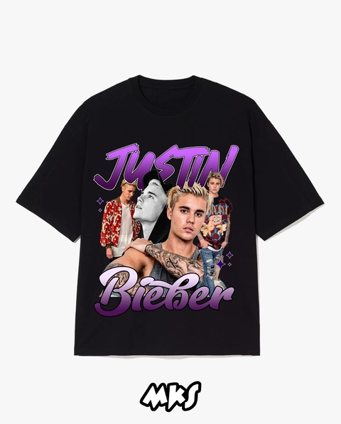 CAMISETA PREMIUM MKS - JUSTIN BIEBER
