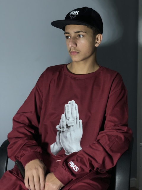 CAMISETA MANGA LONGA PRAY