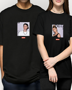 CONJUNTO CAMISETA DE CASAL '' HAILEY E JUSTIN ''