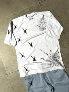 CONJUNTO CAMISETA PREMIUM E CALÇA JEANS ARANHAS MKS SPIDER - comprar online