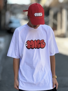 CAMISETA PREMIUM MKS - MKS GRAFITE BOMB RED - ESTAMPA FRENTE E COSTAS - comprar online