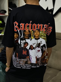 CAMISETA PREMIUM MKS - RACIONAIS MC’s - ESTAMPA FRENTE E COSTAS na internet