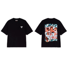 CAMISETA PREMIUM MKS ESTAMPA FRENTE E COSTAS - NEYMAR JUNIOR - BOOTLEG - SANTOS - comprar online