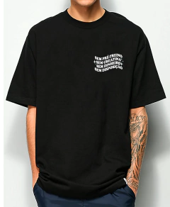 CAMISETA COMUM ESTAMPA FRENTE E COSTAS '' SEM PRÉ-TREINO, SEM CREATINA, SEM DINHEIRO, SEM DISPOSIÇÃO '' na internet