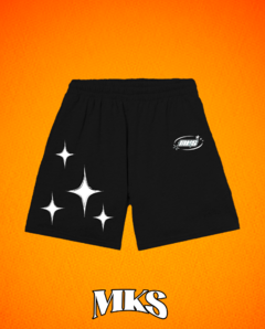 SHORTS MOLETOM MKS STARS SILVERS - comprar online