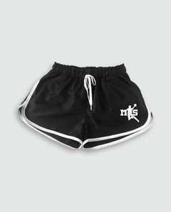 SHORT FEMININO COM DETALHES  '' MKS BASKET ''