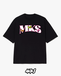 CAMISETA OVERSIZED PREMIUM MKS - TRIPPIN MKS BORBOLETA '' FLUORESCENTE UV '' - MKS