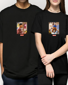 CONJUNTO CAMISETA DE CASAL '' WILL SMITH E TYRA ''