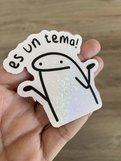 Sticker Es un tema - comprar online