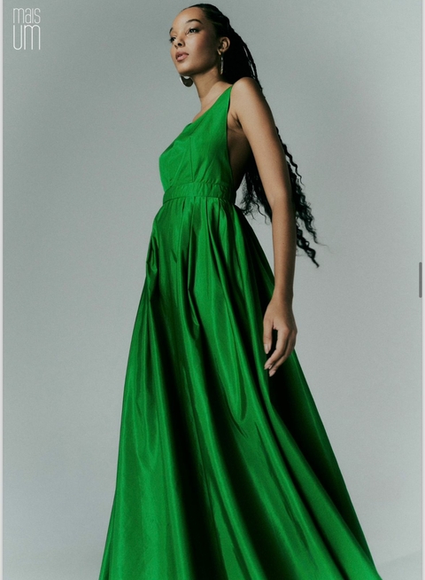 VESTIDO LONGO TAFETÁ - comprar online