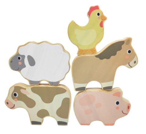 Animais da Fazenda - 5 peças - Newart