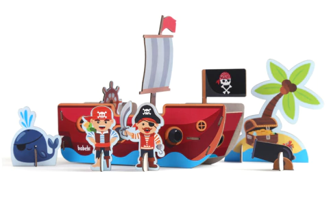 Quebra-Cabeça 3D Piratas