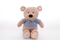 Urso Tom - Pelúcia Antialérgica - Zip