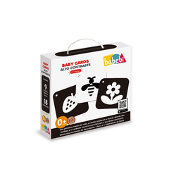 Baby Cards Alto Contraste - 0 a 3 meses - Babebi
