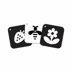 Baby Cards Alto Contraste - 0 a 3 meses - Babebi - comprar online