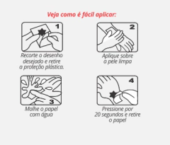 Tatuagem Temporária - Espaço - comprar online