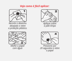 Tatuagem Temporária - Praia Menino - comprar online
