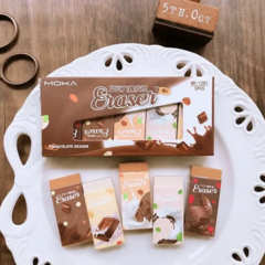 Kit Borracha Chocolate - 5 unidades