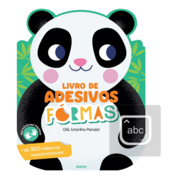 Livro de Adesivos Formas - Olá, Ursinho Panda!