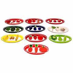 Crec-Crec Pratinhos com Velcro