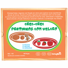 Crec-Crec Pratinhos com Velcro - comprar online