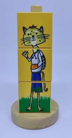 Coleção Cubos Animais - Quebra-Cabeça na internet